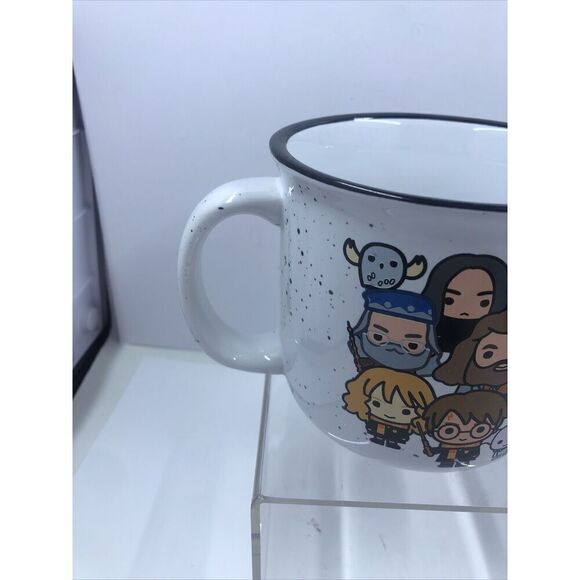 Harry Potter / Coffee/ Camper Mug Spoontiques Ceramic Black and White 14oz - Picture 3 of 9